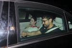 Aamir Khan inside the car snapped on 11th June 2016